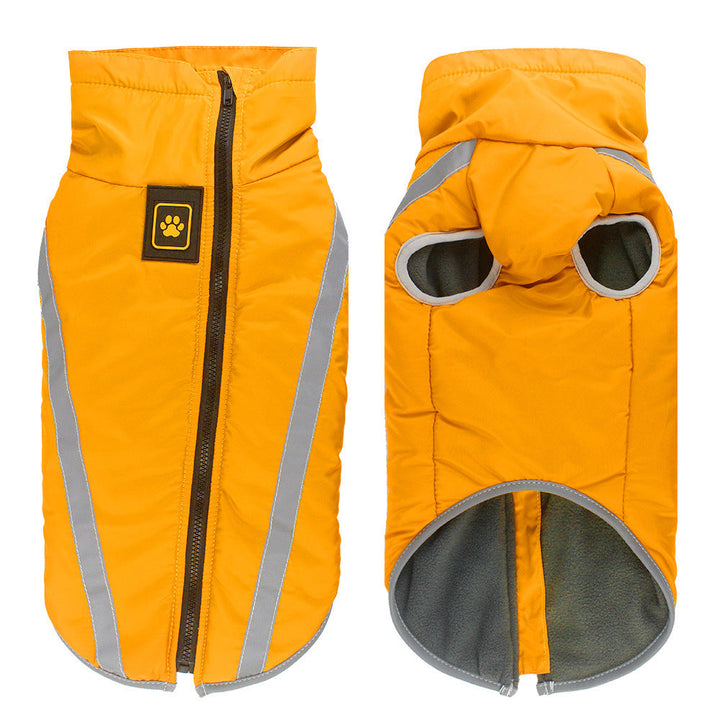 Keep Your Furry Friends Warm This Winter with Our Reflective Padded Jacket
