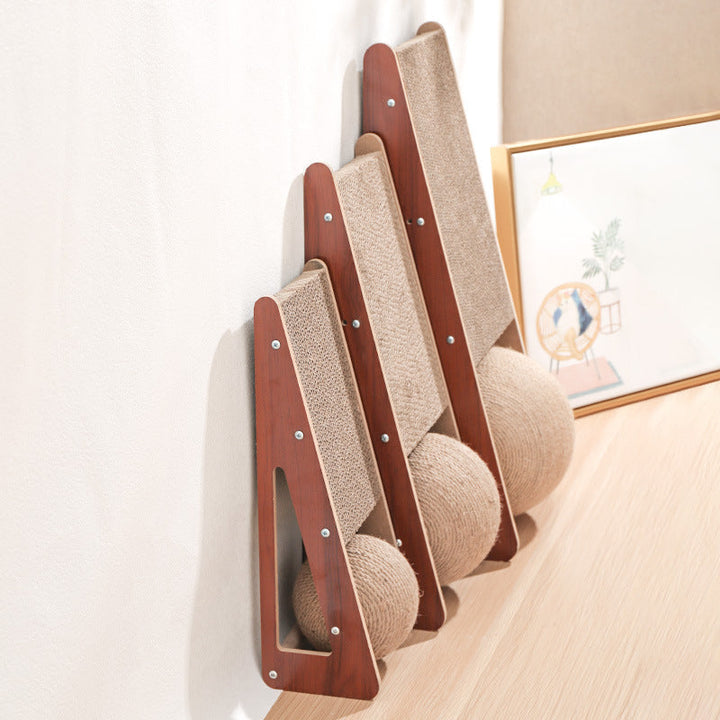 The Ultimate Cat Entertainment: Corrugated Paper Scratching Board Pet Toy
