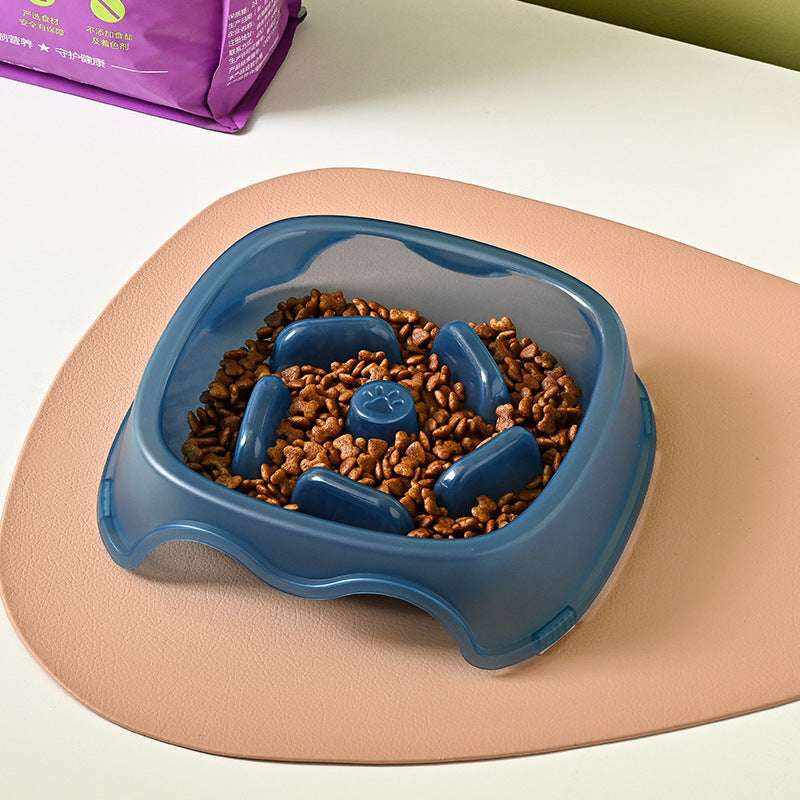 Slow Feeding Anti-Choking Pet Food And Water Bowl