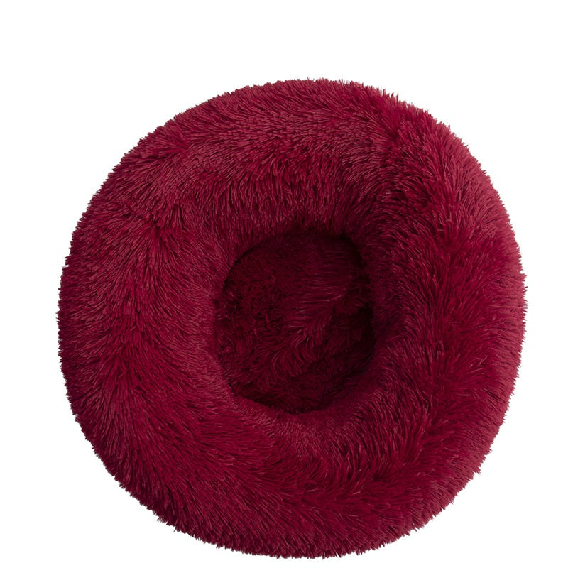 Round Cotton Winter Warm Pet Sleeping Bed