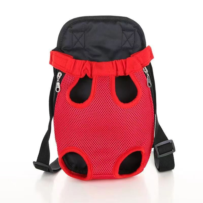 Adjustable Breathable Pet Backpack Carrier For Outdoor Travel