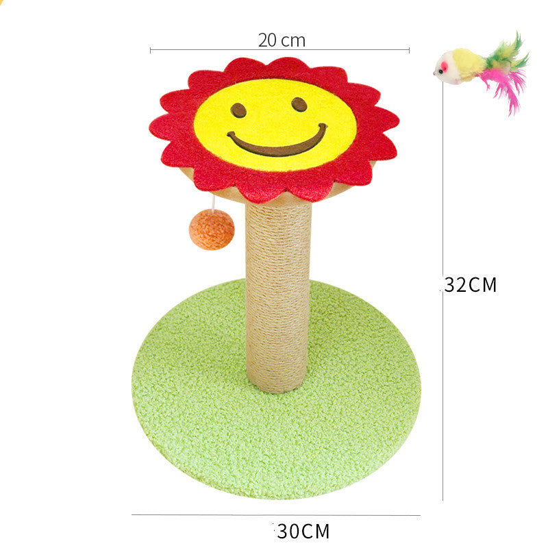 Claw Grinding And Teasing Interactive Pet Toy