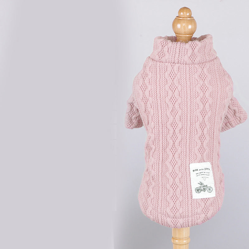 Warm Knitted Pet Sweater Apparel