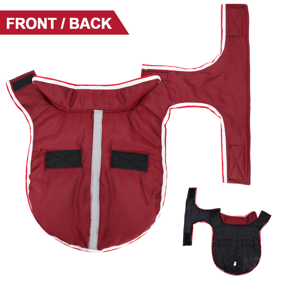 Warm Waterproof Pet Leisure Jacket Apparel
