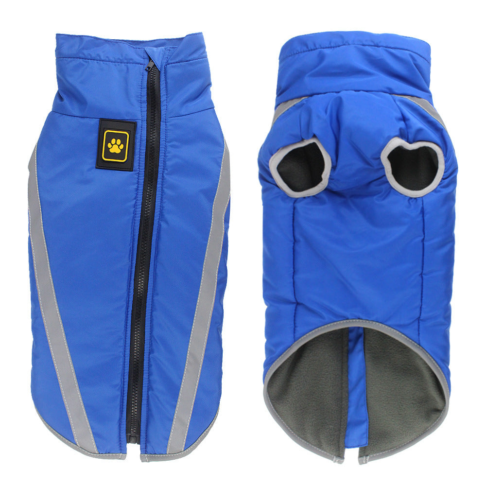 Reflective Padded Warm Pet Winter Jacket Apparel