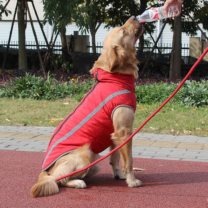 Reflective Padded Warm Pet Winter Jacket Apparel
