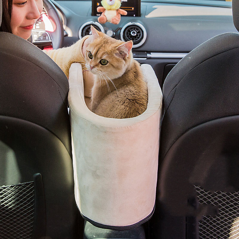 Pet Car Safety Seat And Travel Carrier Bed