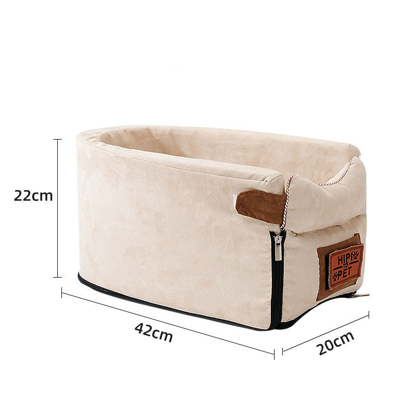 Pet Car Safety Seat And Travel Carrier Bed
