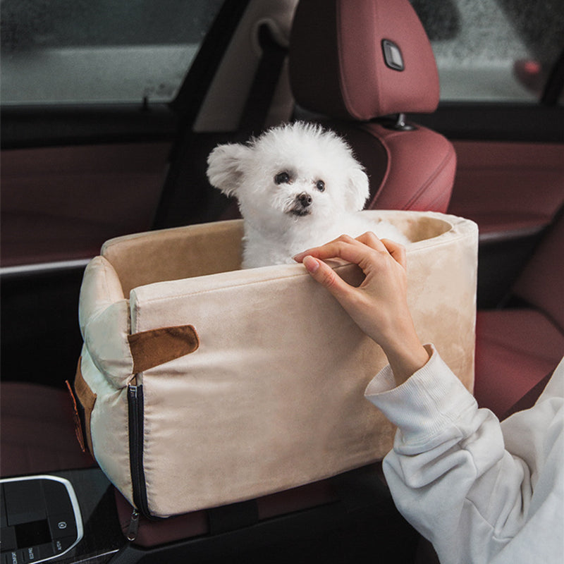 Pet Car Safety Seat And Travel Carrier Bed