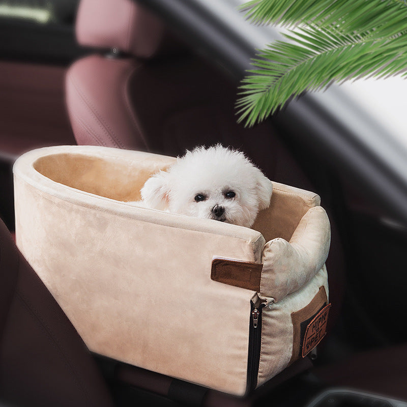 Pet Car Safety Seat And Travel Carrier Bed
