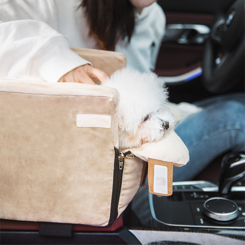 Pet Car Safety Seat And Travel Carrier Bed