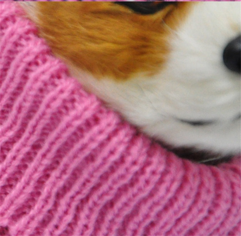 Warm Knitted Pet Sweater Apparel