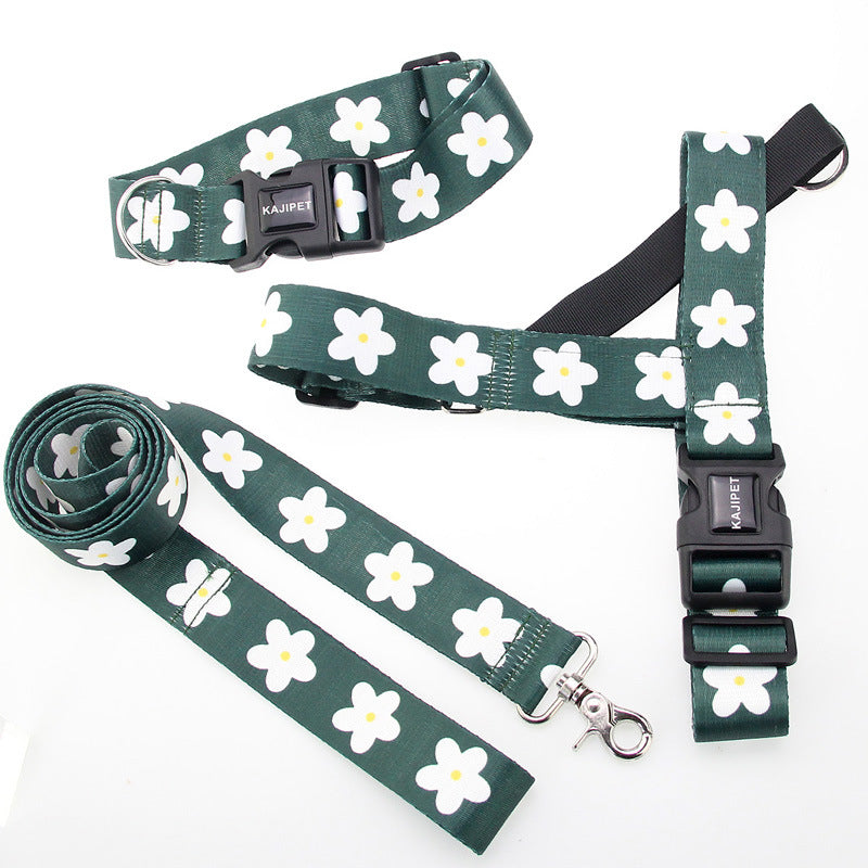 Vest Style Adjustable Pet Harness Leash
