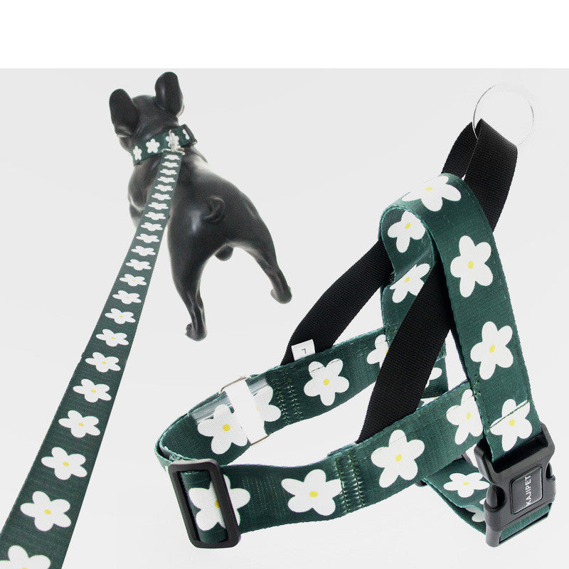 Vest Style Adjustable Pet Harness Leash