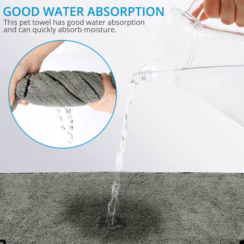 Super Absorbent Pet Bathrobe Large Bath Towel