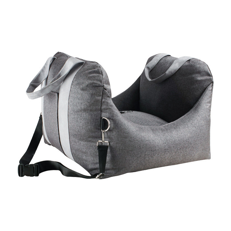 Waterproof Pet Car Seat Carrier With Breathable Mesh Bed