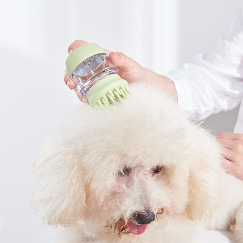 Multifunctional Pet Bath Massage Grooming Comb Tool