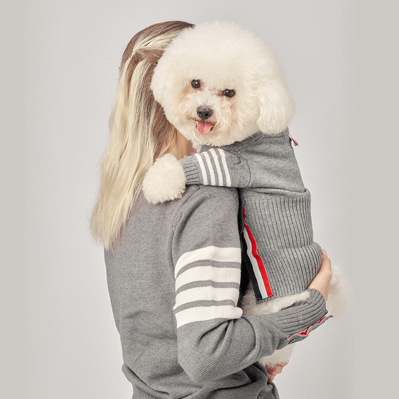 Warm Knitted Pet Sweater Apparel