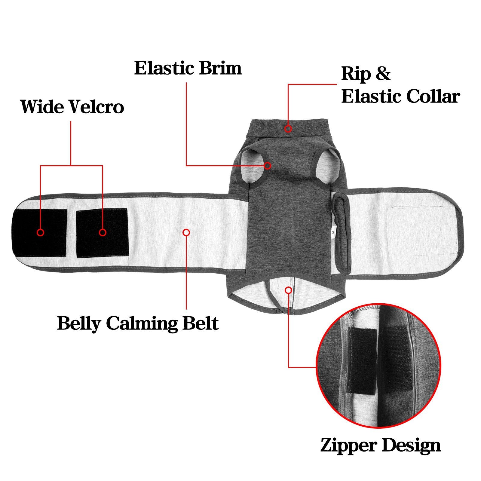 Double Layer Polyester Cotton Comfort Pet Jacket Apparel