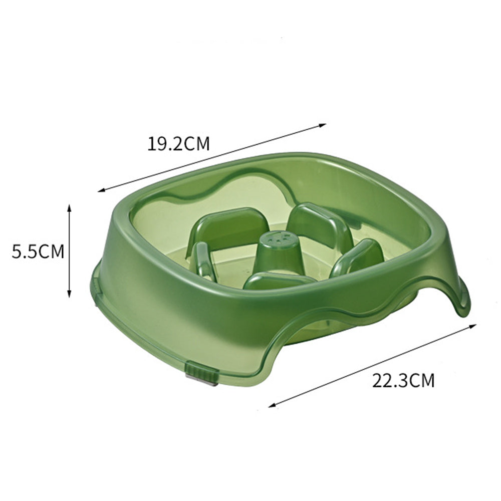 Slow Feeding Anti-Choking Pet Food And Water Bowl