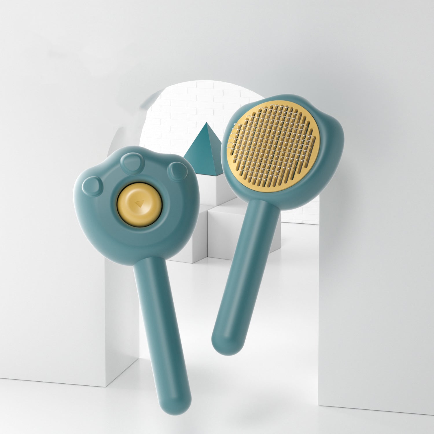 Self Cleaning Pet Needle Grooming Comb Brush Tool