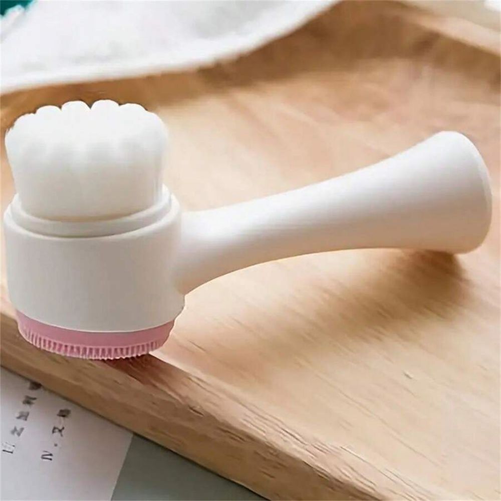 Gentle Nylon Pet Paw Brush Grooming Massage Tool