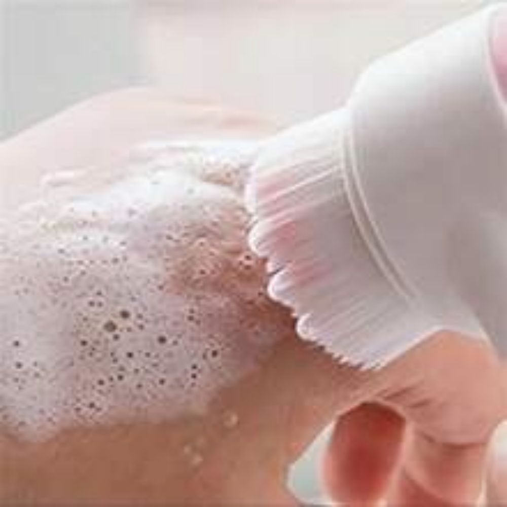 Gentle Nylon Pet Paw Brush Grooming Massage Tool