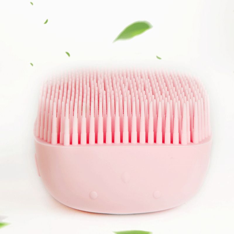 Silicone Bristle Shampoo Dispenser Pet Bath Brush