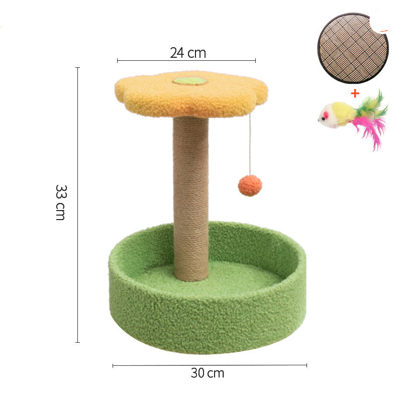 Claw Grinding And Teasing Interactive Pet Toy