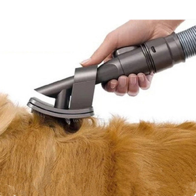 Pet Vacuum Grooming Brush Attachment Tool