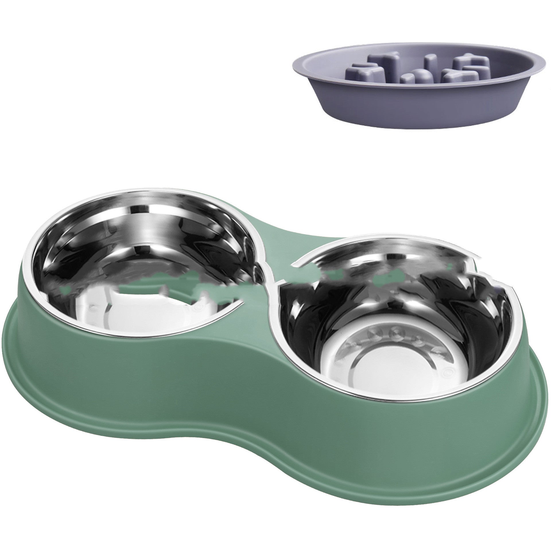 Removable Pet Slow Feeding Bowl For Healthy Eating