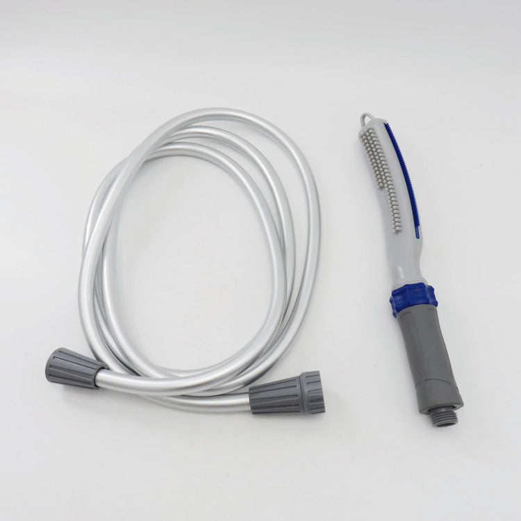 Pet Shower Bath Brush With Water Hose Tool