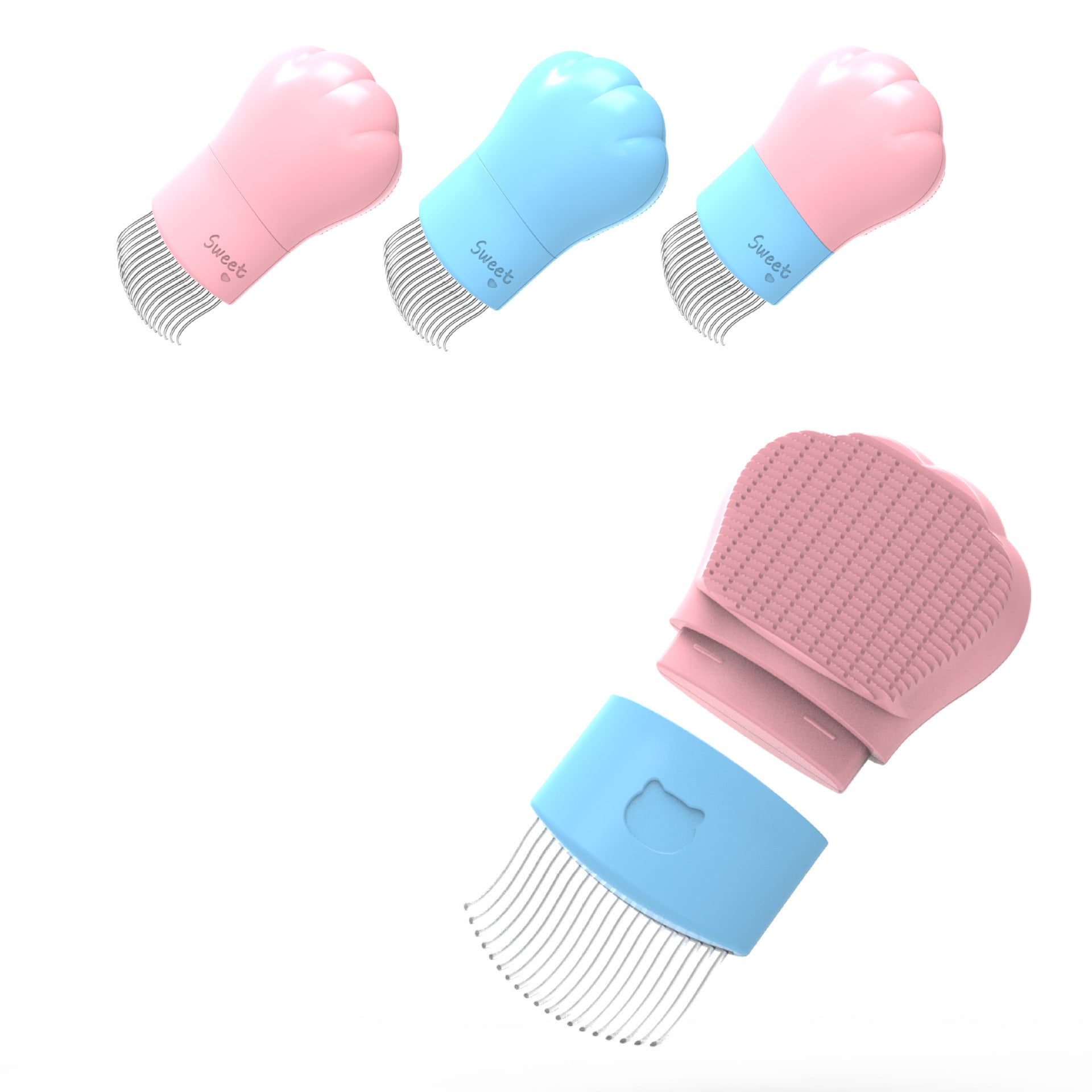 Pet Grooming Brush For Long And Short Hair Pets