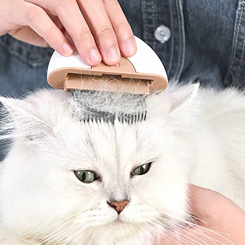 Steel Alloy Pet Grooming Comb DeShedding Tool