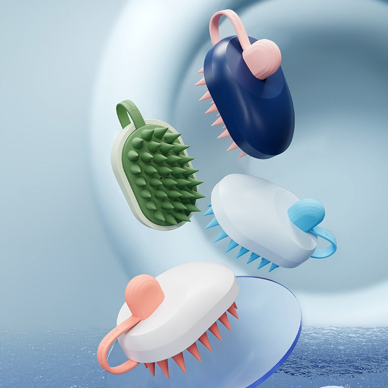 Creative Soft Gel Pet Bath Shampoo Massage Brush