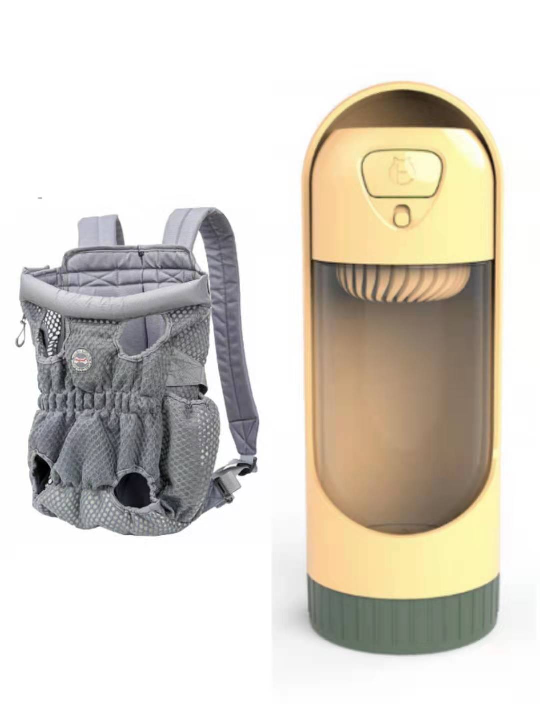 Breathable Mesh Pet Carrier Backpack For Outdoor Travel