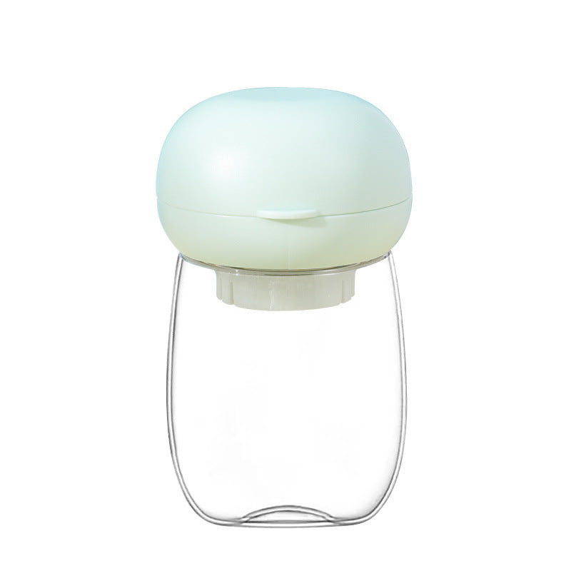 Portable Pet Water Bottle With Feeding Cup And Lanyard
