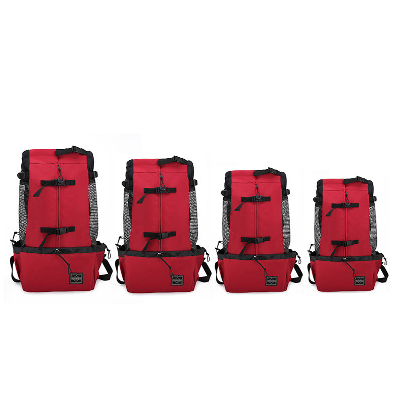 Portable Pet Backpack Carrier For Outdoor Travel Use