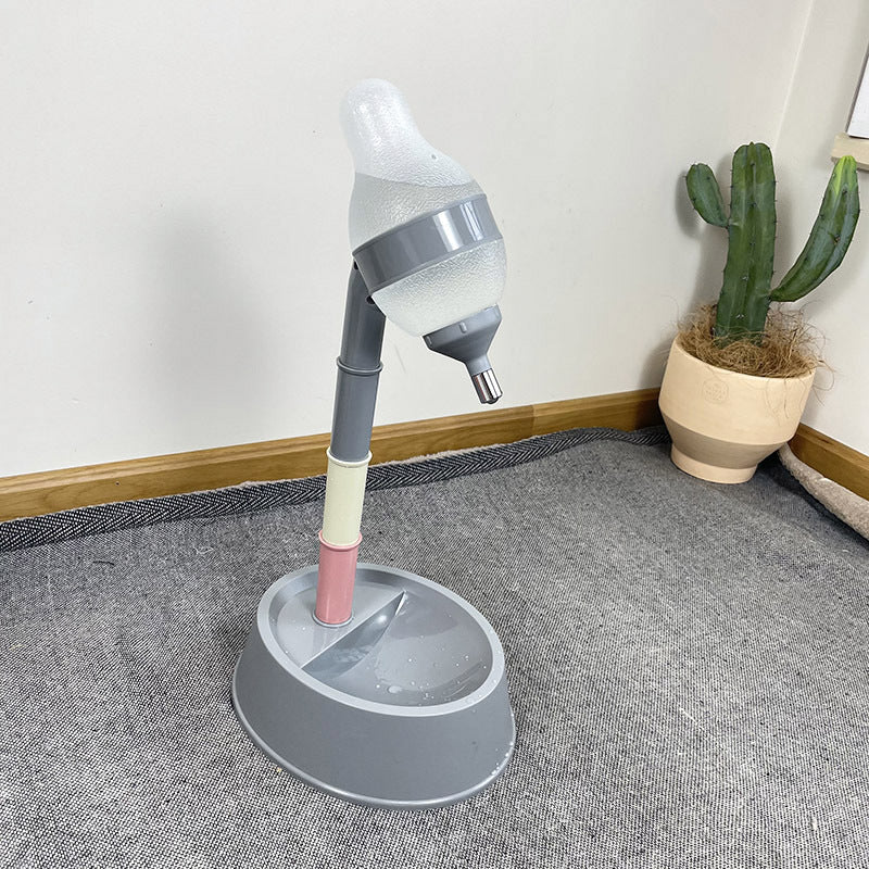 Adjustable Height Pet Water Dispenser Fountain Stand