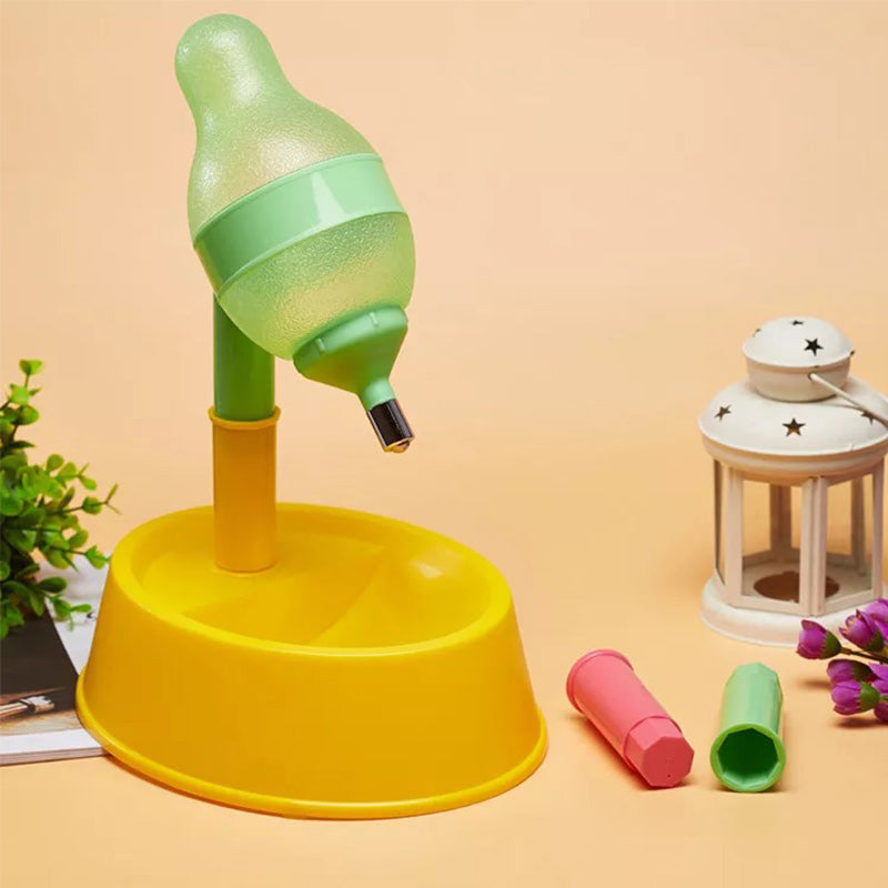 Adjustable Height Pet Water Dispenser Fountain Stand