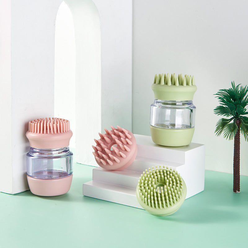 Multifunctional Pet Bath Massage Grooming Comb Tool