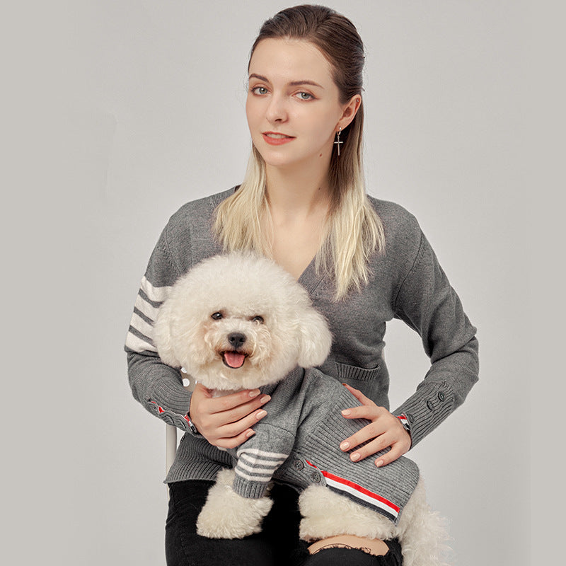 Warm Knitted Pet Sweater Apparel