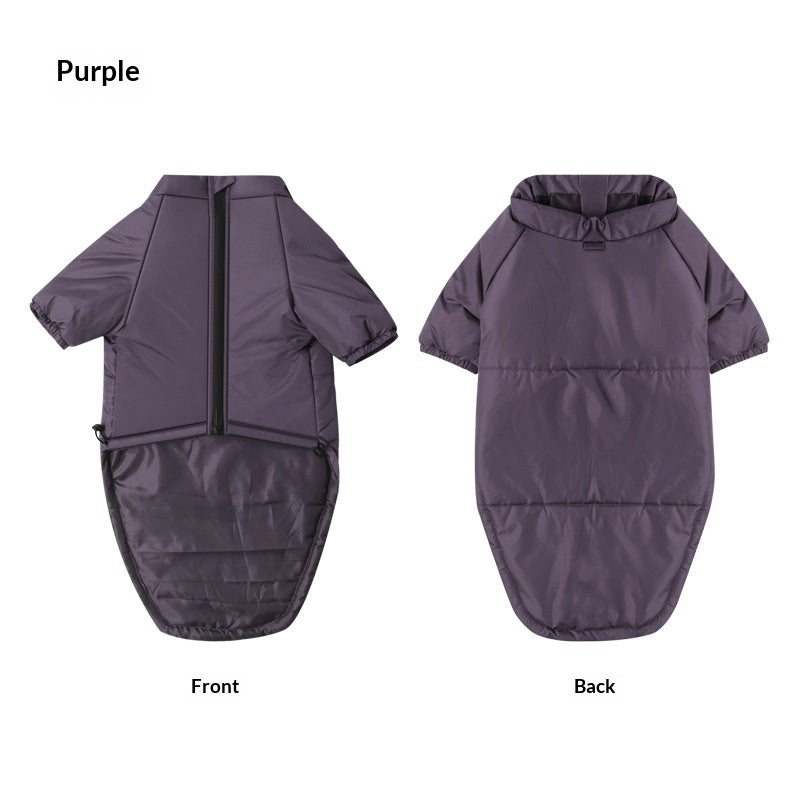 Cotton Two Leg Pet Jacket Apparel