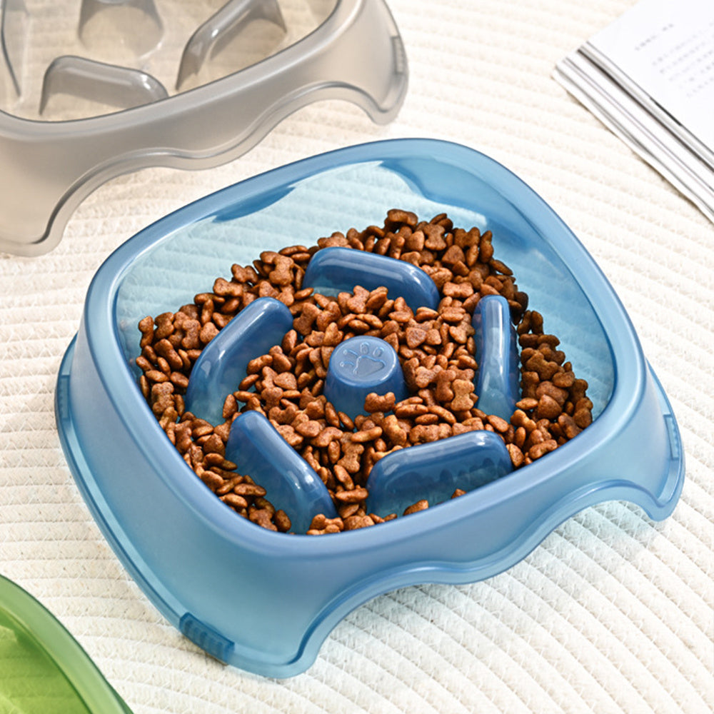 Slow Feeding Anti-Choking Pet Food And Water Bowl