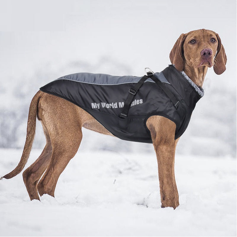 Warm Waterproof Reflective Pet Shell Jacket Apparel