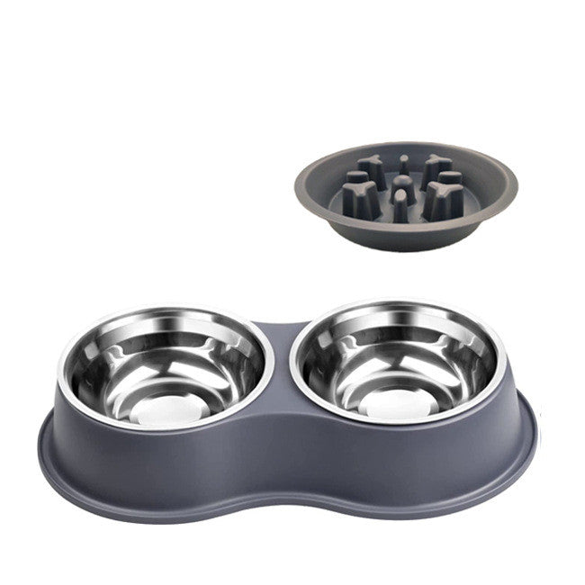 Removable Pet Slow Feeding Bowl For Healthy Eating