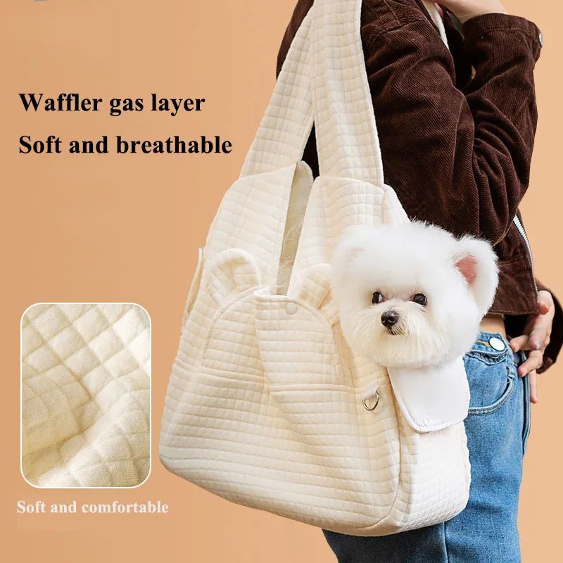 Breathable Pet Chest Backpack Carrier For Outdoor Travel