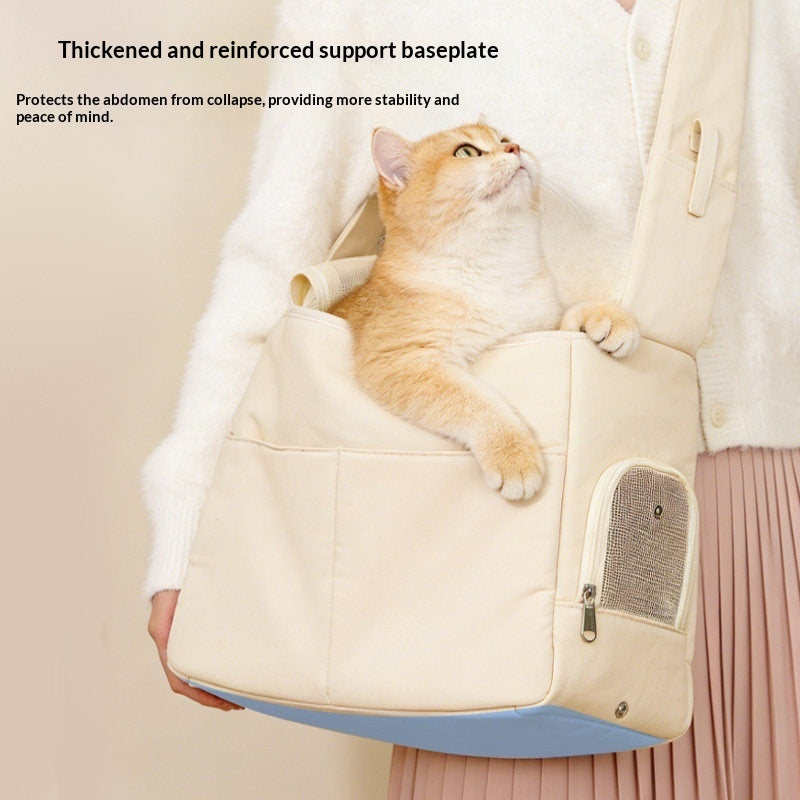 Portable Pet Carrier For Outdoor Travel Use