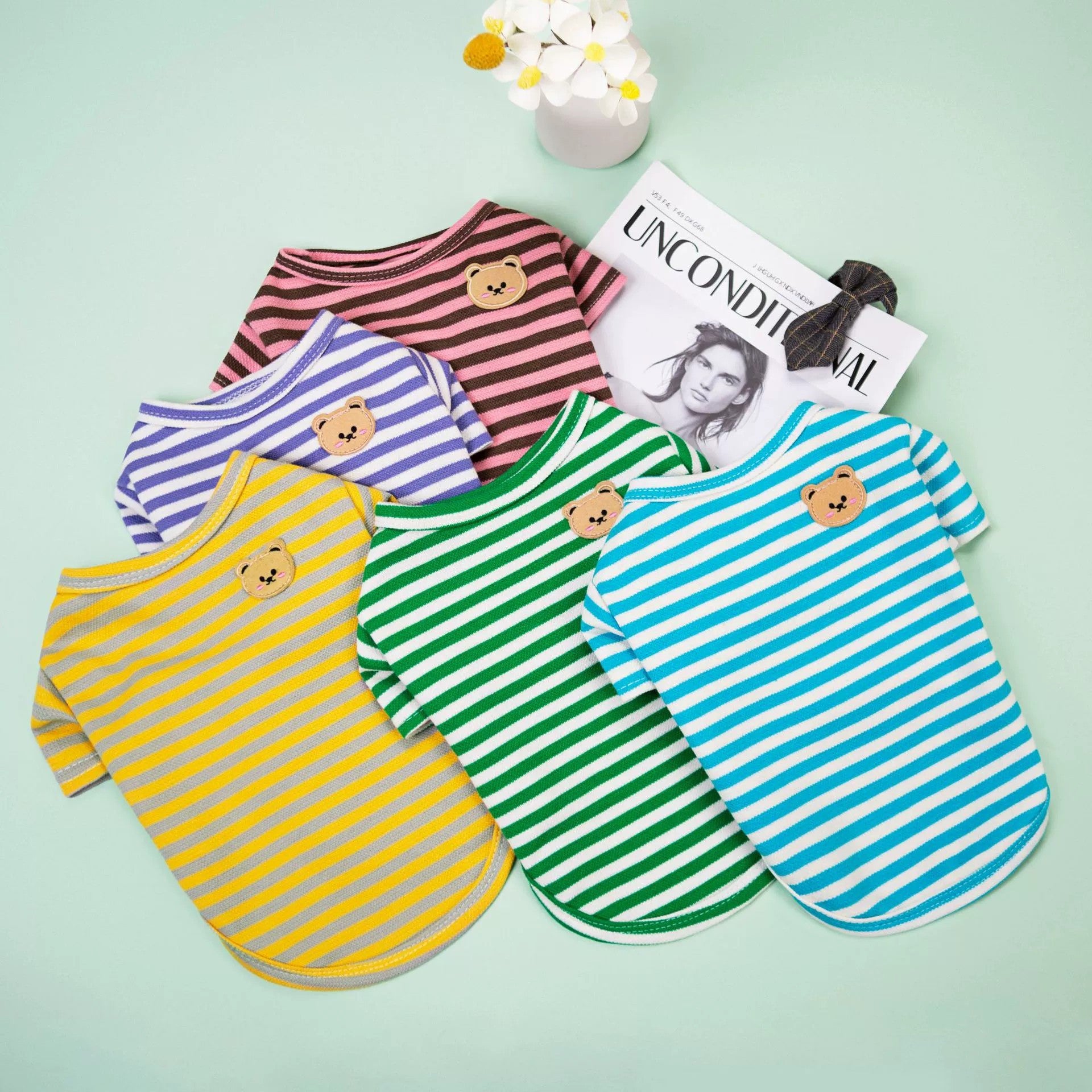 Breathable Summer Pet T-Shirt Apparel