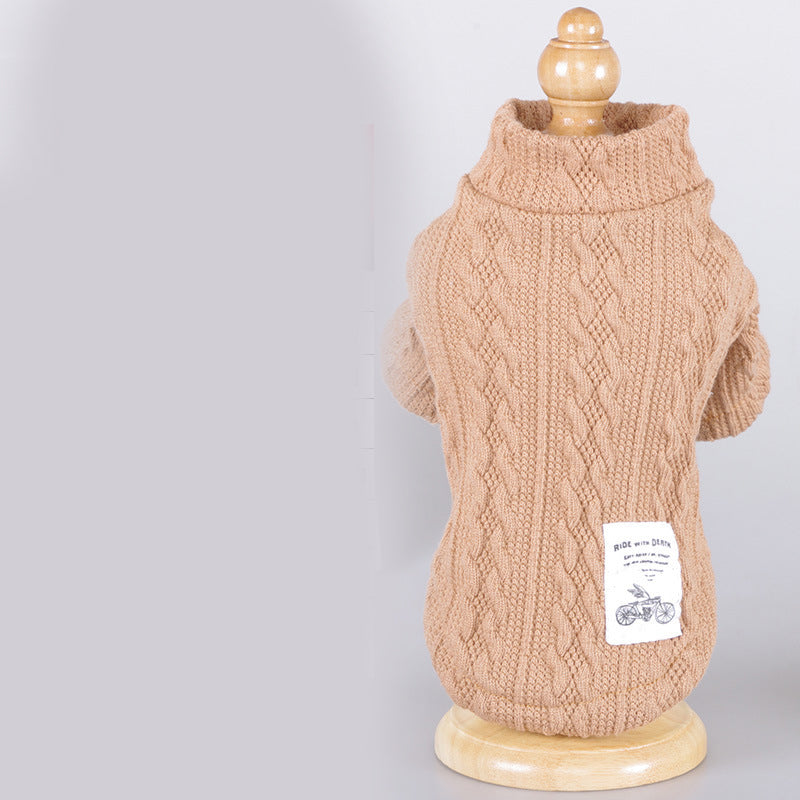 Warm Knitted Pet Sweater Apparel
